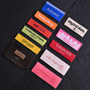 Étiquette tissée personnalisée pour vêtements pour enfants, étiquette de marque, logo de vêtements amusant et coloré - Product Image 6