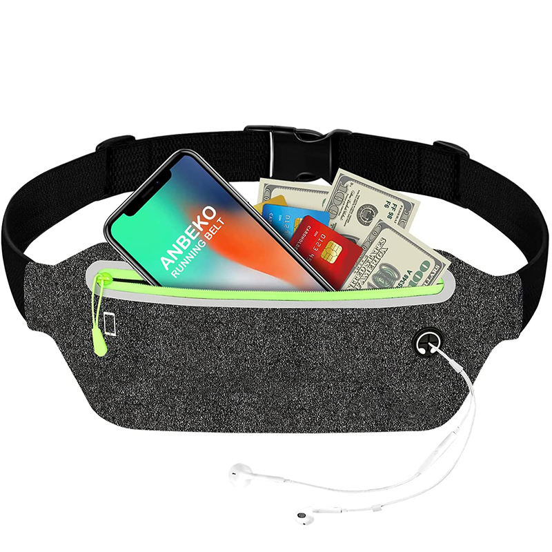High Elastic Waistband Fanny Packs Custom Men's Waist Bags