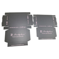 Fabricant de cartons avec logo personnalisé, boîte d'expédition en carton ondulé pour l'emballage et la livraison, emballage en carton noir