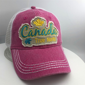 Pamuklu Karn Kartı İşlemeli Nakışlı 6 Panelli Dimili Unisex Dört Mevsim Beyzbol Şapkası - Product Image 3