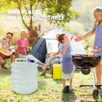 Conteneurs de stockage d'eau en plastique flexible sans BPA personnalisés 3L 5L 8L 10L Faciles à transporter Imperméables Essentiels de cuisine pour le camping en plein air