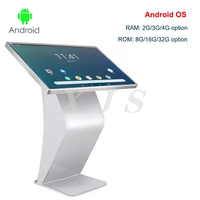 Table tactile interactive avec écran tactile PCAP Android pour intérieur, 32, 43, 55 pouces, kiosque numérique, signalisation numérique