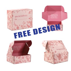 Venta al por mayor Rosa <span class=keywords><strong>Sakura</strong></span> estampado caja de regalo para hornear alimentos cajas de papel para galletas embalaje pastel de Chocolate envío gratis - Product Image 5