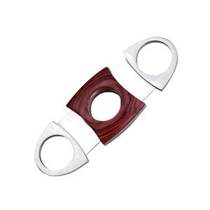 ที่ตัดซิการ์แบบพกพา รุ่นคลาสสิก ใบมีดคู่ โลหะคุณภาพสูง ทนทาน เป็นมิตรกับสิ่งแวดล้อม ของขวัญสั่งทำได้  สินค้ามาใหม่ จำนวนมาก - Product Image 2