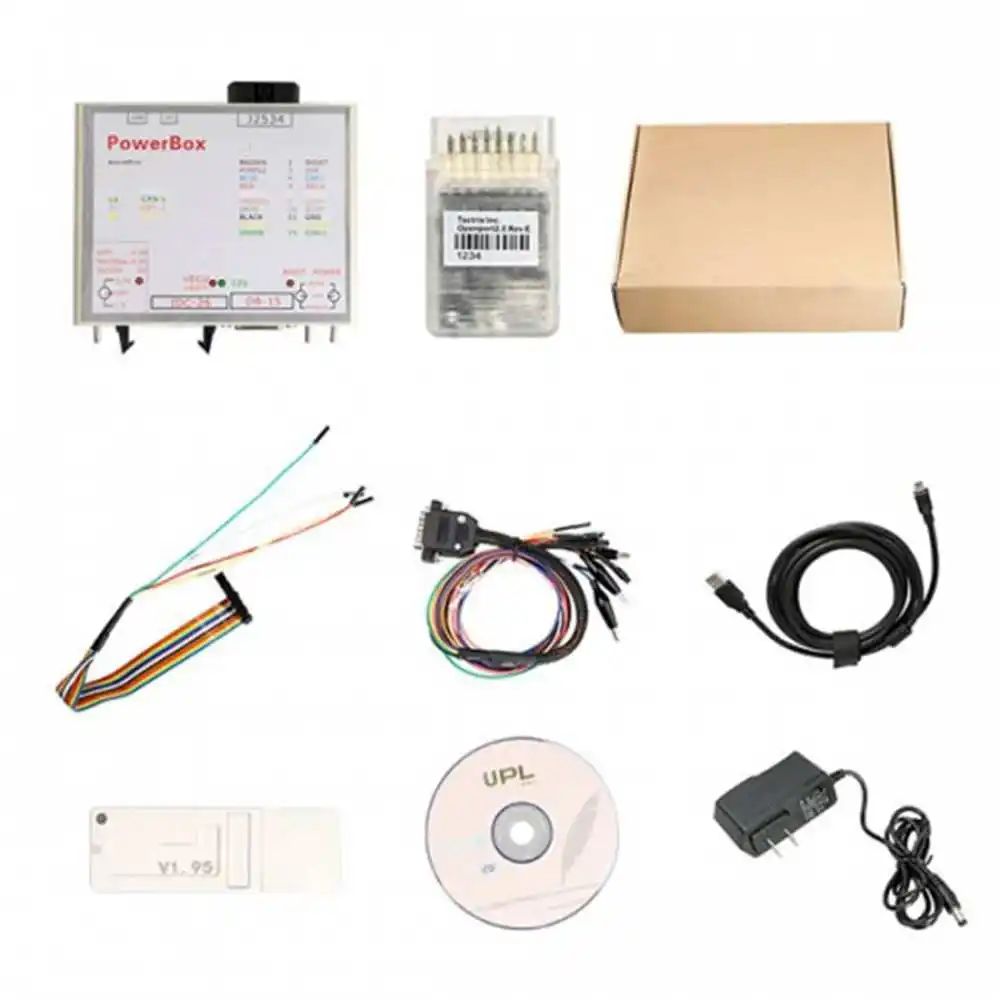 KTMFlash 파워 BOX 1.95/1.21 OBD ECU 프로그래머 VAG 기어 박스 어댑터 읽기 쓰기 ECU 칩 터닝 툴 KTM-FLASH V1.95 1.21 72in1