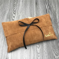 Sac à main en velours de luxe personnalisé pochette enveloppe sac à poussière avec logo or enveloppe bijoux pochette de parfum