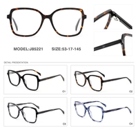 Fabricant professionnel de montures de lunettes en acétate vintage à la mode montures de lunettes montures de lunettes incassables pour hommes et femmes