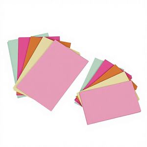 Bloc-notes coloré et mignon, papeterie simple et esthétique, idéal pour le bureau, couleurs unies, spécial étudiants, pour messages. - Product Image 1