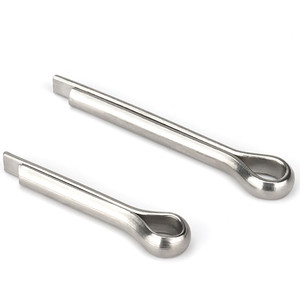 Fourniture directe usine – Goupilles fendues à ressort en acier inoxydable 304 de haute qualité, diverses tailles M2, M2.5, M3, M4, M5, M6 - Product Image 5