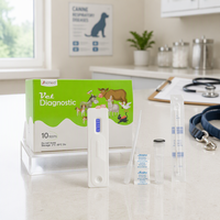 Kit de test rapide de l'antigène de la parainfluenza canine CPIV, cassette de diagnostic vétérinaire pour chiens