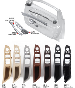 <span class=keywords><strong>Prix</strong></span> de gros Diverses couleurs Poignée de porte intérieure de voiture pour BMW Série 5 F10 F11 520d 525d 530d 535i Panneau intérieur Pull Trim Cover - Product Image 2