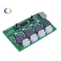 DC5V type-c Mini humidificateur Kits de bricolage brumisateur et carte de circuit imprimé 4 brumisateur atomisation Film atomiseur feuille oscillant