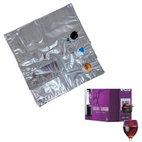 Sac de vin aseptique avec valve pour boissons, 1 kg, 3 kg, 5 l, 10 litres, pour l'emballage du vin, du café et de l'eau potable