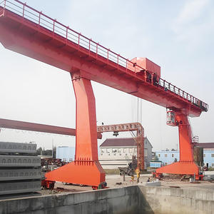 Grúa Pórtico Monoviga Tipo L de 5 Toneladas, 10 Toneladas y 40 Toneladas con Carro Móvil y Polipasto - Product Image 3