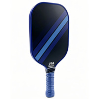Raquette de Pickleball en Fibre de Verre Légère Standard USAPA de 13 cm d'Épaisseur, à Prix Abordable, OEM ODM, Logo Personnalisé