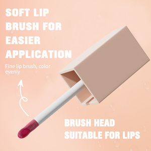 Vente en gros de gloss à lèvres volumisant hydratant brillant 5 ml, label privé, sans cruauté, biologique, gloss à lèvres hydratant, logo - Product Image 4