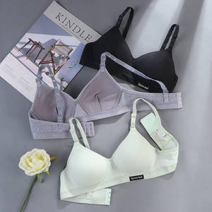 Dorpshipping Puro Cotone Della Ragazza Studenti <span class=keywords><strong>Senza</strong></span> Ferretto del <span class=keywords><strong>Reggiseno</strong></span> Delle Donne del <span class=keywords><strong>Reggiseno</strong></span> Coppa Sottile - Product Image 3