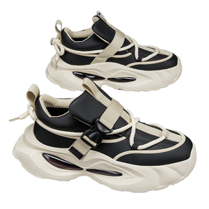 Vente en gros de nouvelles baskets respirantes pour hommes, design personnalisé, doublure en mesh, EVA, hiver, printemps, automne, été, chaussures de sport de plein air, chaussures de marche - Product Image 1
