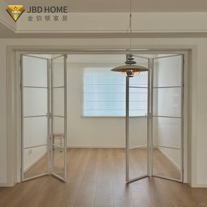 <span class=keywords><strong>Puerta</strong></span> Plegable de Aleación de Aluminio Retro para Espacios Pequeños, <span class=keywords><strong>Puerta</strong></span> <span class=keywords><strong>Corredera</strong></span> Interior <span class=keywords><strong>Tipo</strong></span> Acordeón, Separador de Habitaciones, Despensa - Product Image 3