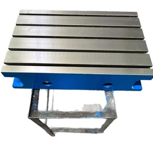 Caja <span class=keywords><strong>cuadrada</strong></span> de medición y inspección de mármol con ranura en T de hierro fundido, almohadilla <span class=keywords><strong>auxiliar</strong></span> de contorno para máquina herramienta CNC - Product Image 1