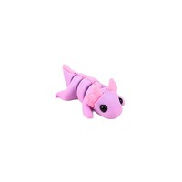 Mainan Simulasi Axolotl Cetak 3D Desain Baru 2026, Figur Axolotl dengan Sendi Fleksibel, Mainan Sensorik Mini Axolotl, Menambah Kesenangan, Mainan Hewan Cetak 3D