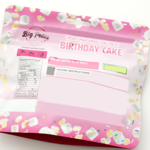 Cannacoast CR กระเป๋าพลาสติกแบบตั้งได้ถุง Mylar ทนต่อเด็กและกลิ่นสำหรับเคี้ยวหมากฝรั่งที่บรรจุอาหารกินได้ - Product Image 3