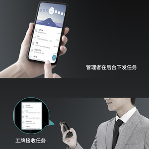 Badge d'employé intelligent Lei Gong Wang CR-014 avec écran tactile IPS de 2,4 pouces, suivi GPS 4G pour la gestion sur le terrain - Product Image 4