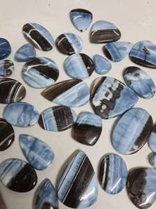 Ópalo Azul Natural en Forma de Cabujón, Mezcla de Formas, 10000 Ct, Gema Suelta para Joyería y Colgantes - Product Image 3