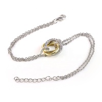 Bracelet et bracelets élégants et minimalistes en plaqué or Accessoires de mode pour femmes de haute qualité pour cadeau de fête de mariage