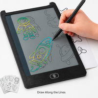 Tablette d'écriture LCD transparente de 8,5 pouces pour le traçage et le dessin, idéale pour l'apprentissage préscolaire (vente en gros)