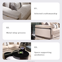 Italienisches Design Ray Sofa Luxus Moderne Chesterfield Echtleder Couch Set Wohnzimmermöbel