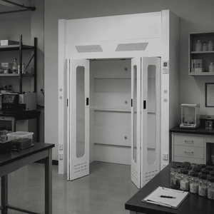 Cappa aspirante industriale da laboratorio a pavimento con potente sistema di scarico per uso laboratorio intensivo - Product Image 3