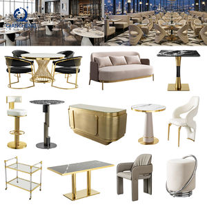 Ensemble de mobilier commercial moderne sur mesure pour hôtel, bar, <span class=keywords><strong>pub</strong></span>, café, restaurant : canapé, table et chaises - Vente en gros Foshan - Product Image 1