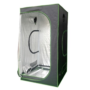 Serres hydroponiques 600D 100x100x200cm, boîte de culture de plantes d'intérieur en mylar, facile à assembler, métal, pas cher, pour plantes d'intérieur - Product Image 4