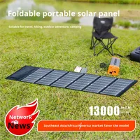 Panneau solaire pliable haute efficacité pour téléphone portable 2024, 30W 40W 50W, sac de charge bleu ETFE, fabriqué à Shenzhen, Chine