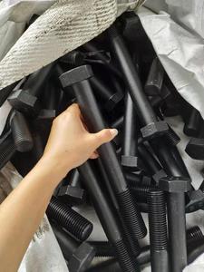 สลักเกลียวหกเหลี่ยมปรับแต่งได้มีความแข็งแรงสูง M8 M10 M12 M14 M16 M20 M30 M38 <span class=keywords><strong>M45</strong></span> Grade4.8 8.8,10.9,12.9 - Product Image 6