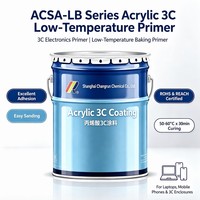 Ventes directes usine – Série ACSA-LB : Apprêt acrylique 3C basse température à forte adhérence pour revêtement UV PU sur substrats plastiques