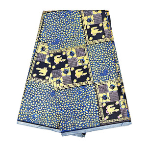 Tissu Batik Africain en Coton Pur, Motif Vortex, pour Vêtements et Décoration Intérieure - Product Image 4