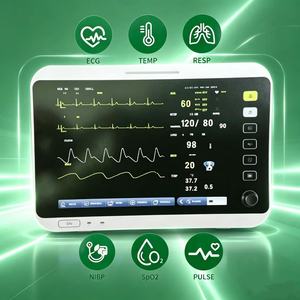 Moniteur patient vétérinaire multiparamétrique médical avec écran de 12,1/14/15 pouces, moniteur patient vétérinaire pour animaux - Product Image 2