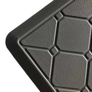 <span class=keywords><strong>Tapis</strong></span> de <span class=keywords><strong>cuisine</strong></span> moderne anti-fatigue pour <span class=keywords><strong>Amazon</strong></span> Paillasson Couleur unie Antidérapant Résistant à l'huile Logo personnalisé Long PVC Soulagement de la pression - Product Image 5