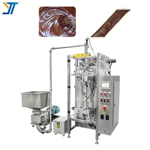 Machine automatique multifonctionnelle d'emballage liquide de pâte de crème de chocolat de sac de tuyauterie à joint biseauté