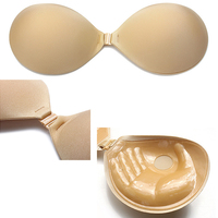 Soutien-gorge adhésif sans bretelles en Silicone pour femmes, Invisible, effet Push-Up, 2 pièces,