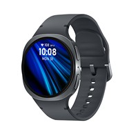 Smartwatch Android GS Watch 8 con Display AMOLED, NFC, Ricarica Wireless, Impermeabile IP67, Cinturino in Silicone, Sveglia, Monitoraggio Fitness e Sonno