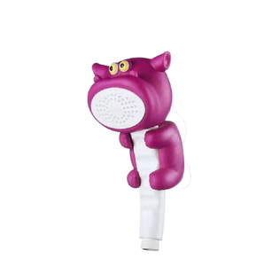 Cabezal <span class=keywords><strong>de</strong></span> ducha pequeño <span class=keywords><strong>de</strong></span> mano con aumento <span class=keywords><strong>de</strong></span> presión, diseño <span class=keywords><strong>de</strong></span> dibujos animados desechable, juego <span class=keywords><strong>de</strong></span> suministros <span class=keywords><strong>de</strong></span> baño y inodoro para mascotas y bebés con cabezal <span class=keywords><strong>de</strong></span> ducha - Product Image 2