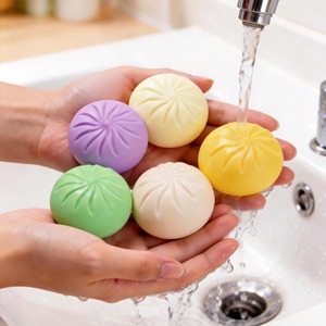 Nouveau jouet anti-stress populaire en forme de boulette de raviolis en peluche extensible, petit jouet anti-stress en forme de pain vapeur pour enfants et adultes - Product Image 3