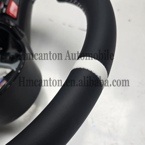 Volant de direction en cuir blanc de qualité supérieure, à rayures, modèle m Sport pour voiture F10 F30, très vendu - Product Image 5