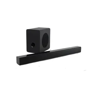 120W 2.1CH बीटी वायरलेस subwoofer समर्थन HD यूएसबी औक्स के साथ soundbar ऑप्टिकल समाक्षीय HD टीवी के लिए आर्क होम थियेटर