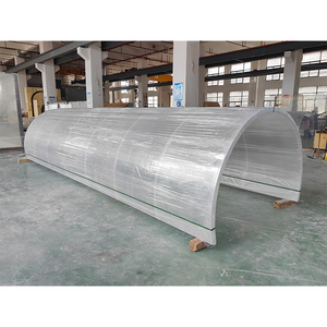 Custom Groot Transparant Acryl <span class=keywords><strong>Bullet</strong></span> U Vorm <span class=keywords><strong>Aquarium</strong></span> Zoetwater Vis <span class=keywords><strong>Aquarium</strong></span> - Product Image 3