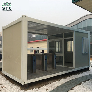 20ft container cà phê cửa hàng Boutique cửa hàng container với sàn đến trần cửa sổ văn phòng xây dựng vận chuyển container cửa hàng giá - Product Image 3