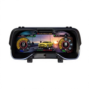 NaviHua - Mise à niveau - Écran LCD numérique 12,3 pouces - Tableau de bord de voiture - Système Linux - Nouvel instrument automobile pour Chevrolet Camaro 2008-2015 - Product Image 1